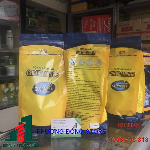 Hóa chất sát khuẩn Chloramin B VN - Túi 1kg