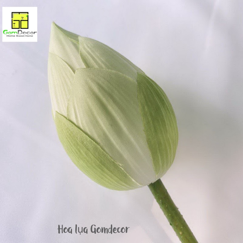 Hoa sen giả hoa lụa cao cấp đẹp bông sen giả đẹp