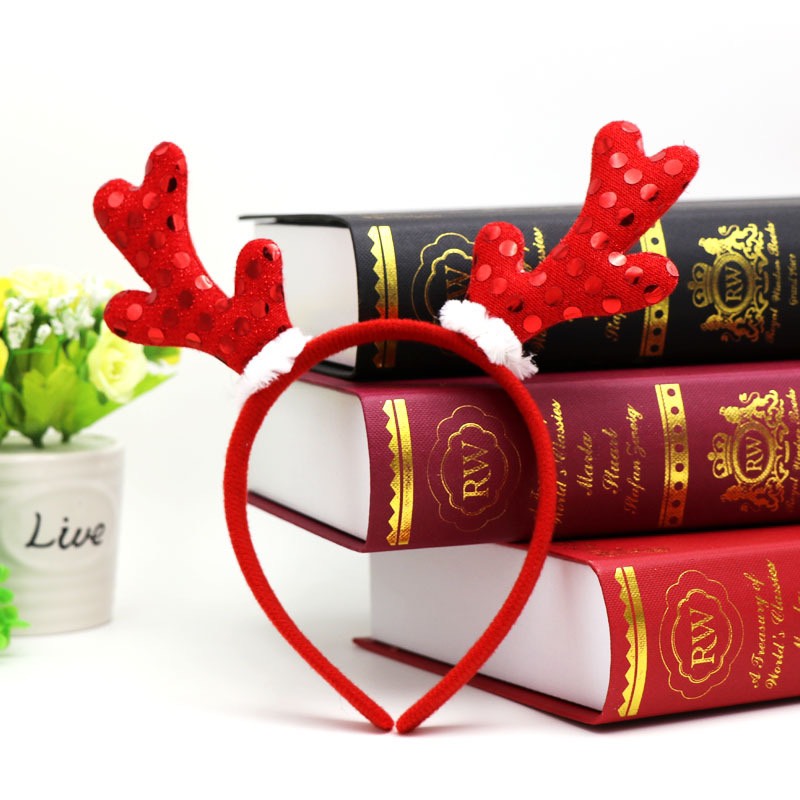 Bờm cài tóc noel - 20 mẫu bờm noel hót nhất 2021