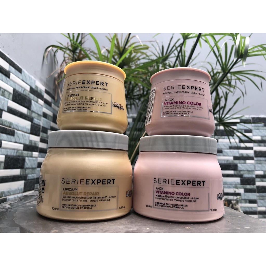 Dầu hấp phục hồi tóc hư tổn Absolut Repair Lipidium L'oreal 250ml