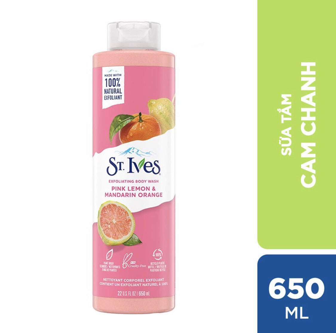 Milk Bath St. Ives Orange Lemon (650ml)