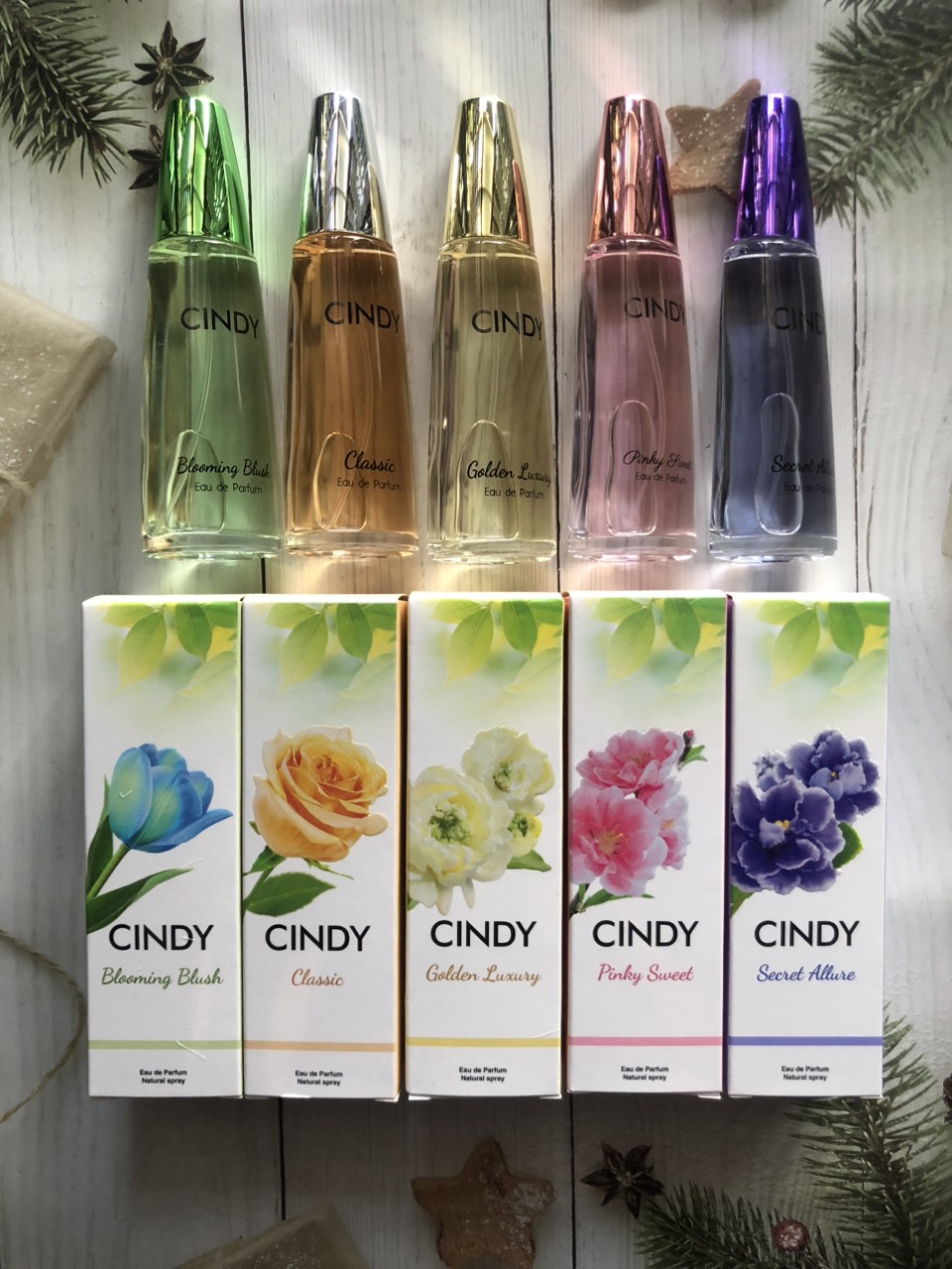 Nước hoa CINDY chai 50ml, chính hãng