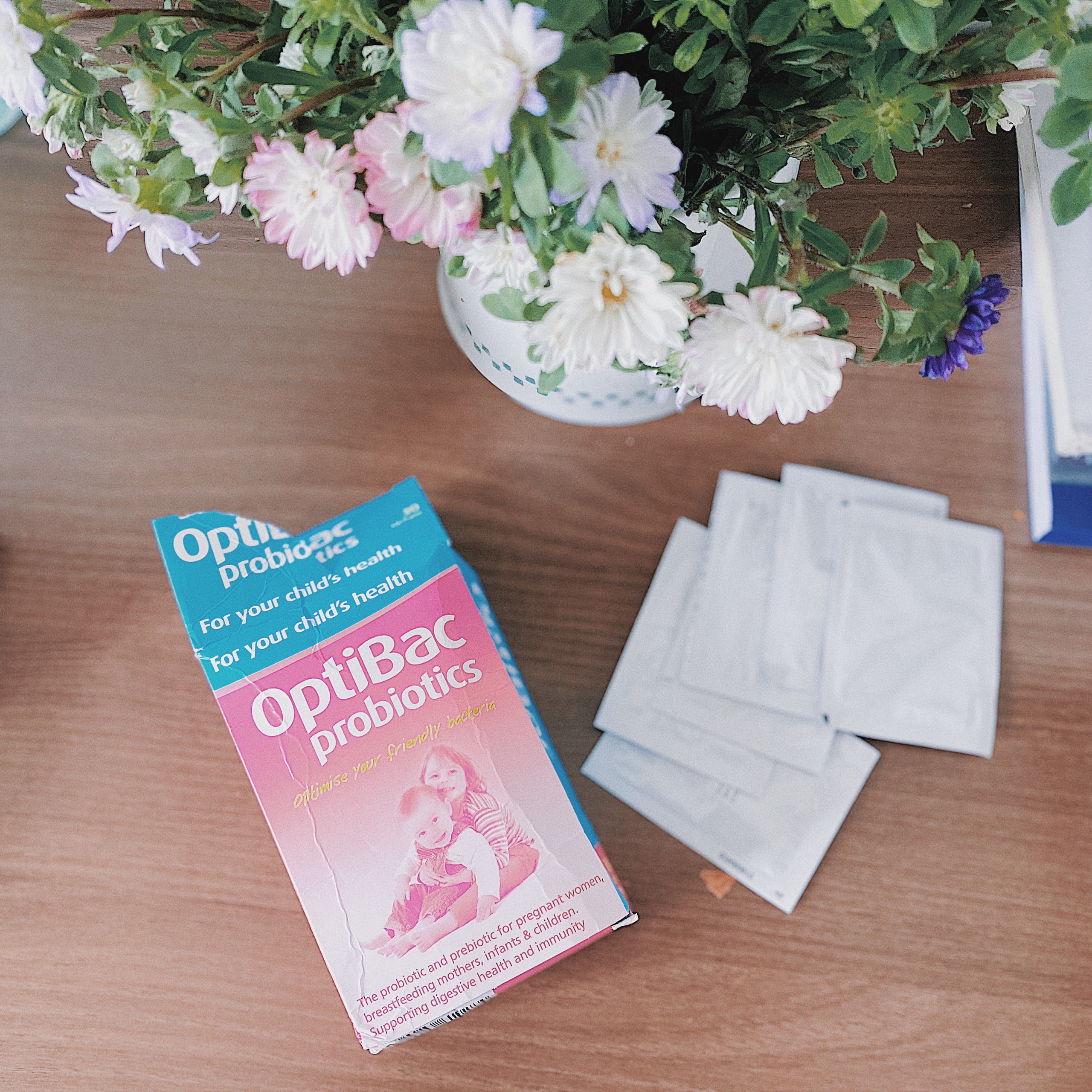 Men vi sinh Optibac hồng mẫu mới - 30 gói