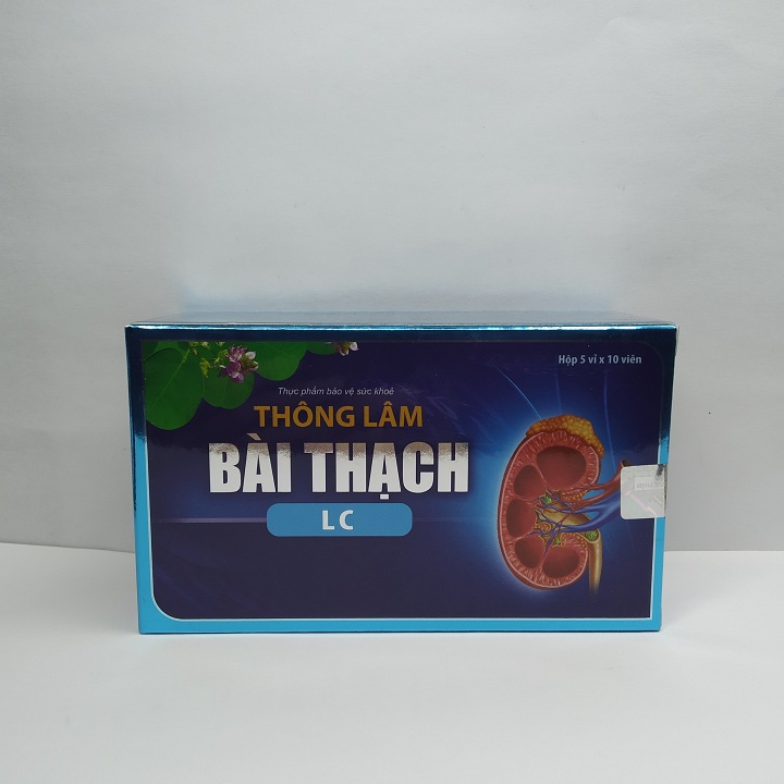 Thông Lâm Bài Thạch Linh Chi Hộp 50 viên