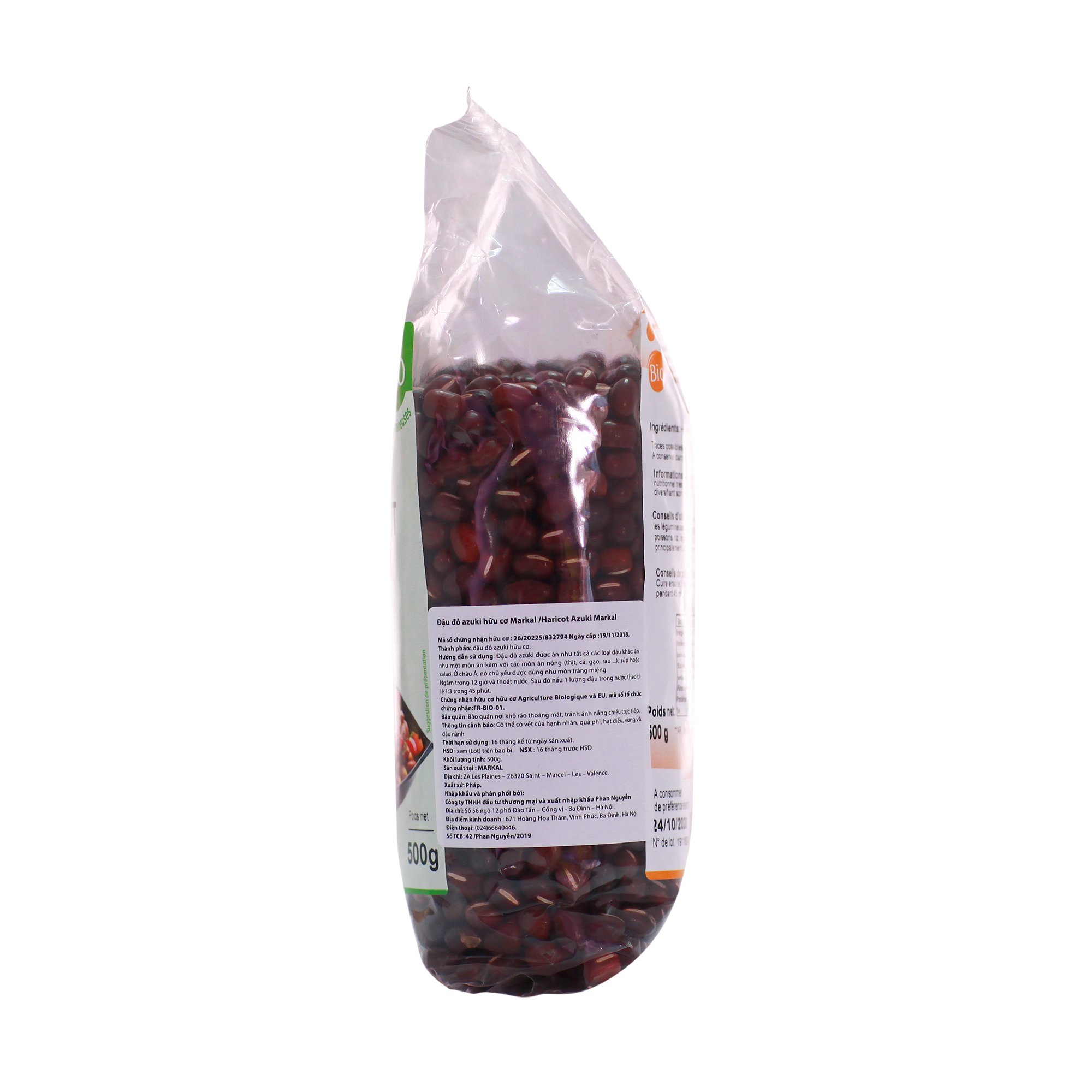 Đậu Đỏ Azuki Hữu Cơ Markal Nhập Khẩu Pháp