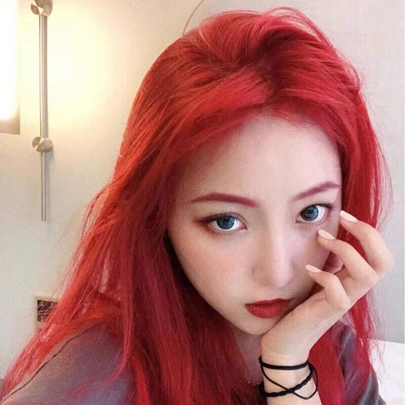 Combo RED hair dye needs to use hair bleach