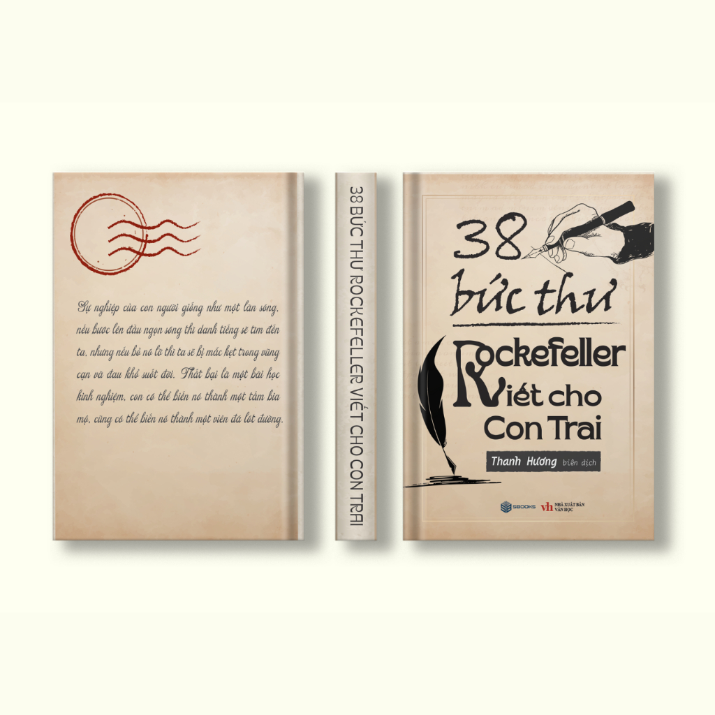 Sách - 38 Bức Thư Rockefeller Viết Cho Con Trai (Sbooks) - Newshop