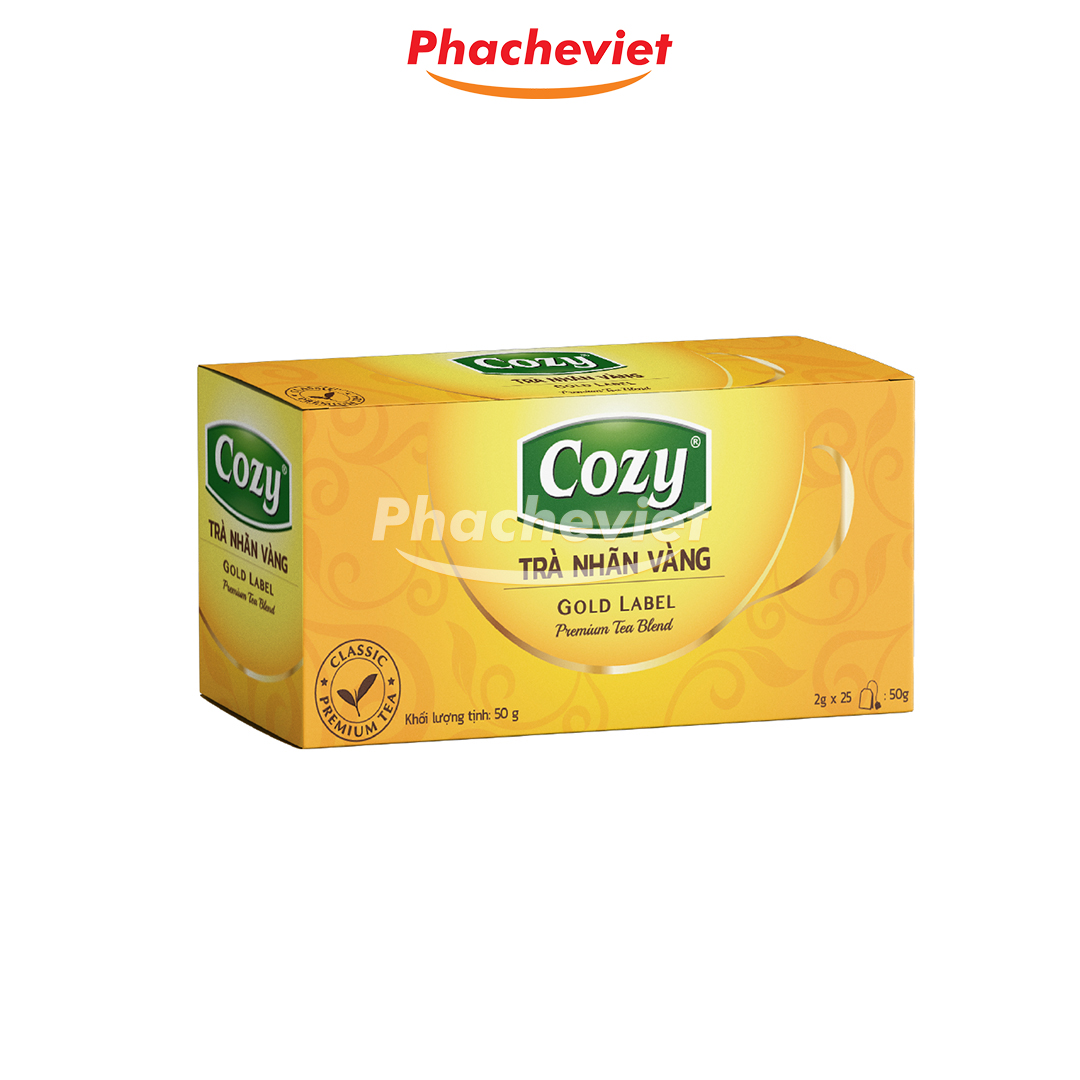 Cozy Trà Nhãn Vàng Gold Label