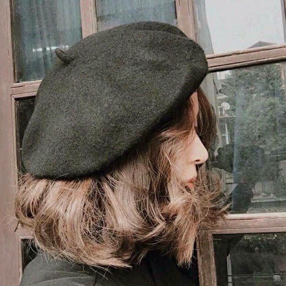 Trang phục đông - Nón bánh tiêu - Nón beret