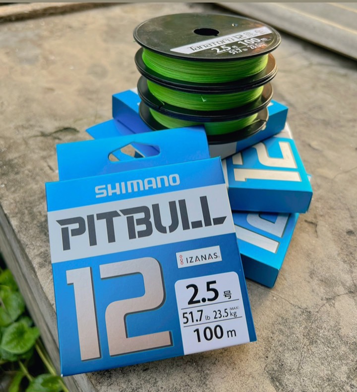Dây dù câu cá pe shimano x12 100m -japan f1