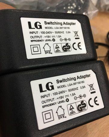 Adapter Nguồn Cho Màn Hình LG 19V 1.8A