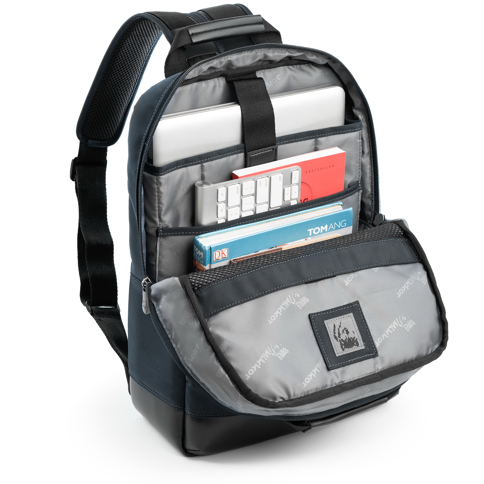 Balo Laptop Mikkor The Willis (Navy)