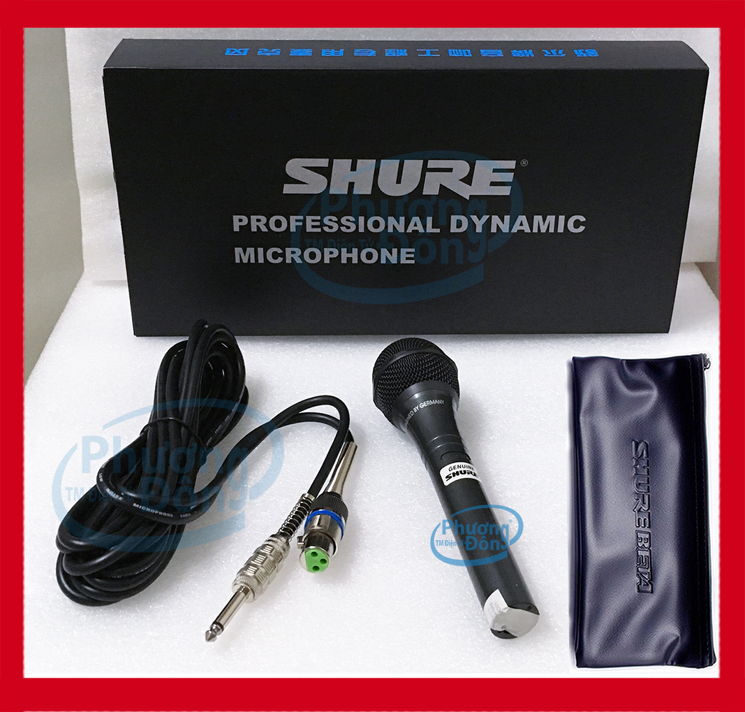 Micro Karaoke SHURE SM-959 có dây chất lượng độ bền cao