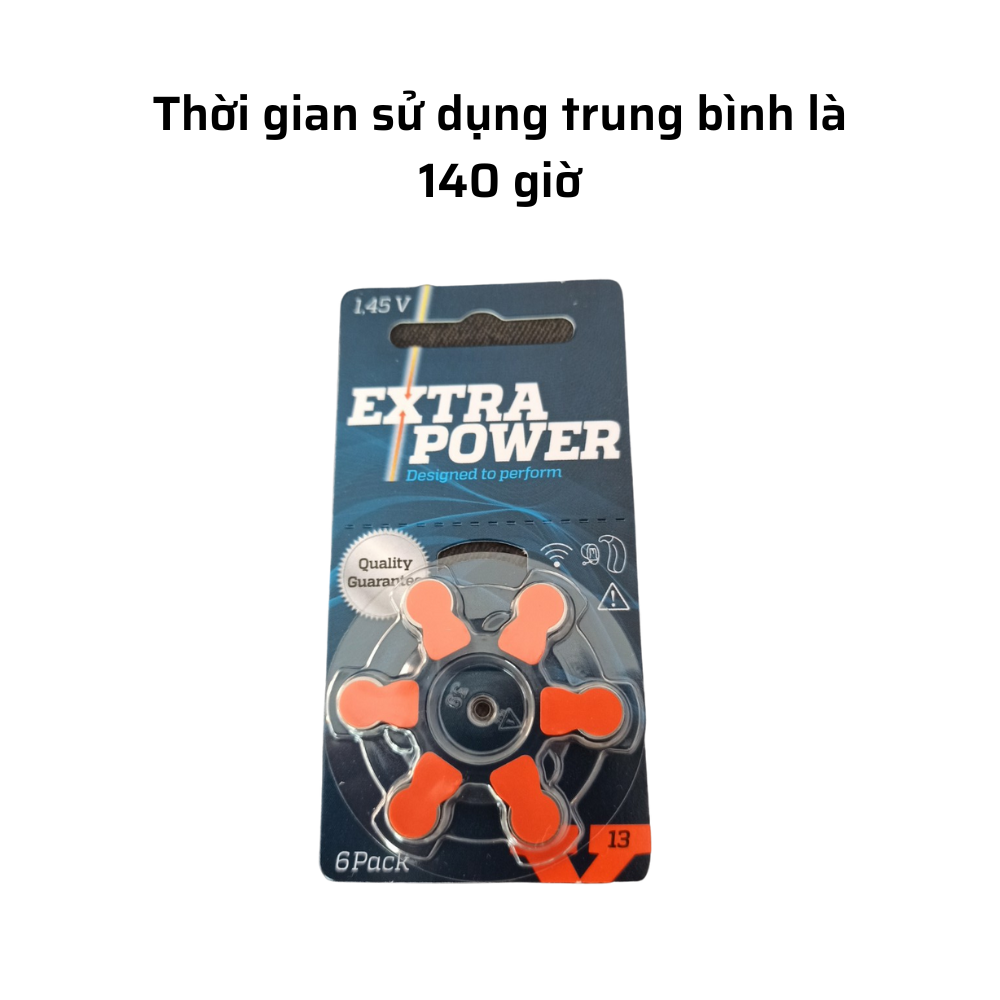 Pin Máy Trợ Thính Extra Power size số 13