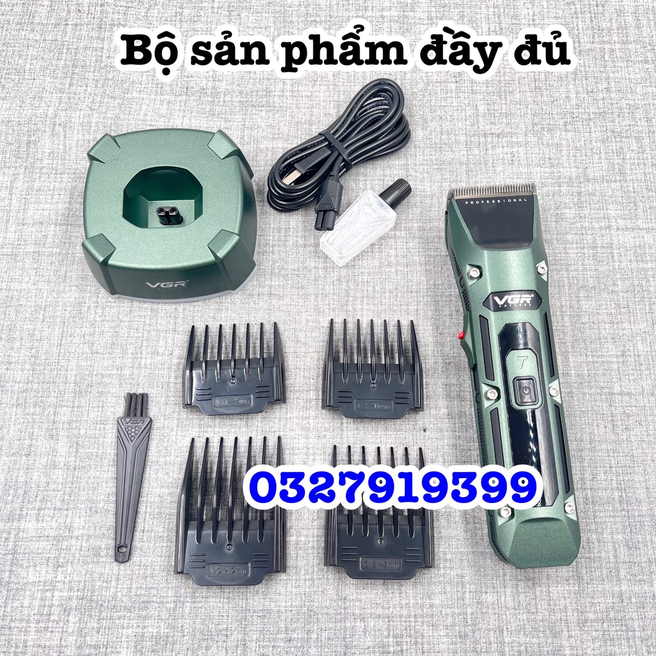 Tông đơ cắt tóc cao cấp VGR 696 có tăng tốc