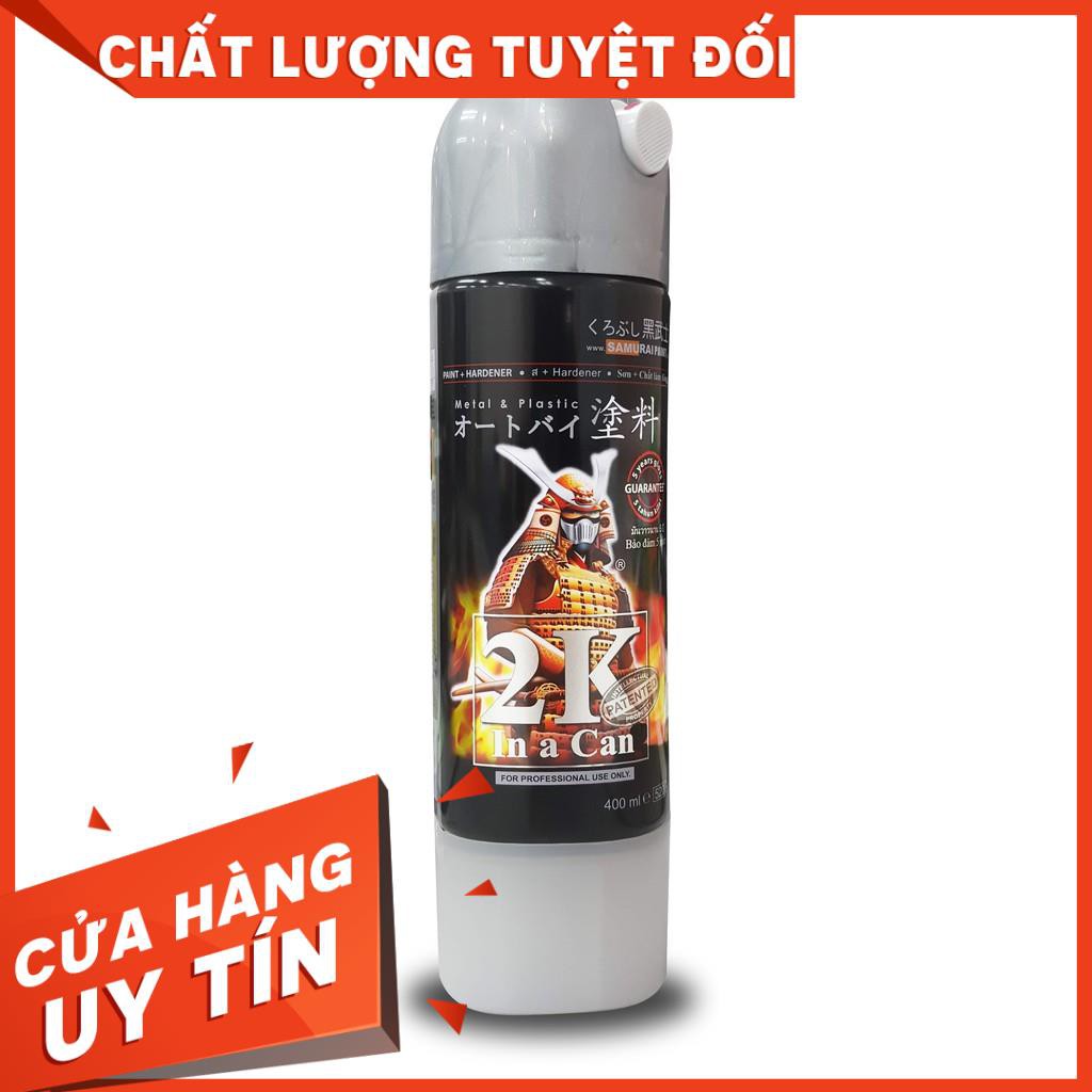 SƠN SAMURAI KUROBUSHI 2K MÀU ĐEN - PHỦ SÀN XE TẢI - PU (2K07)