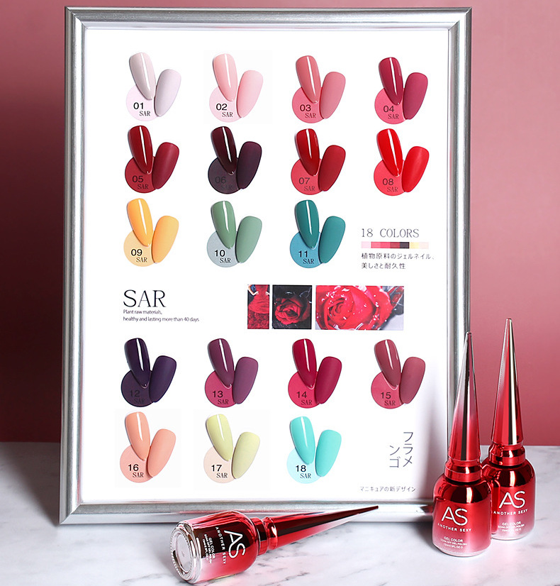 Sơn Gel AS Mã SAR 15ml ( Sơn Gel Hơ Máy )