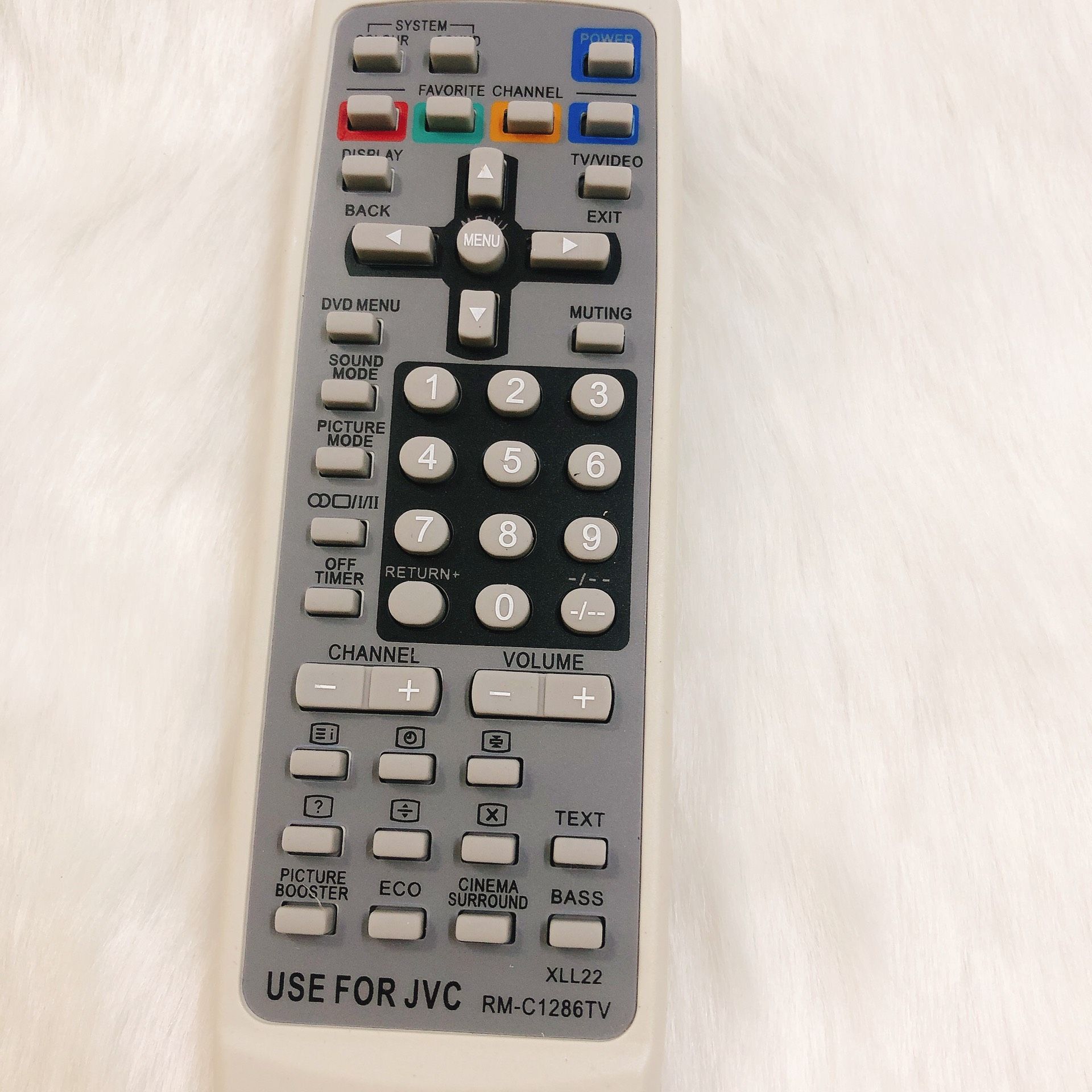 điều khiển remote JVC dùng cho tivi đời cũ