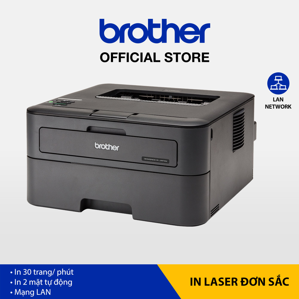 Combo Máy in laser đơn sắc Brother HL-L2361DN và Mực in laser...