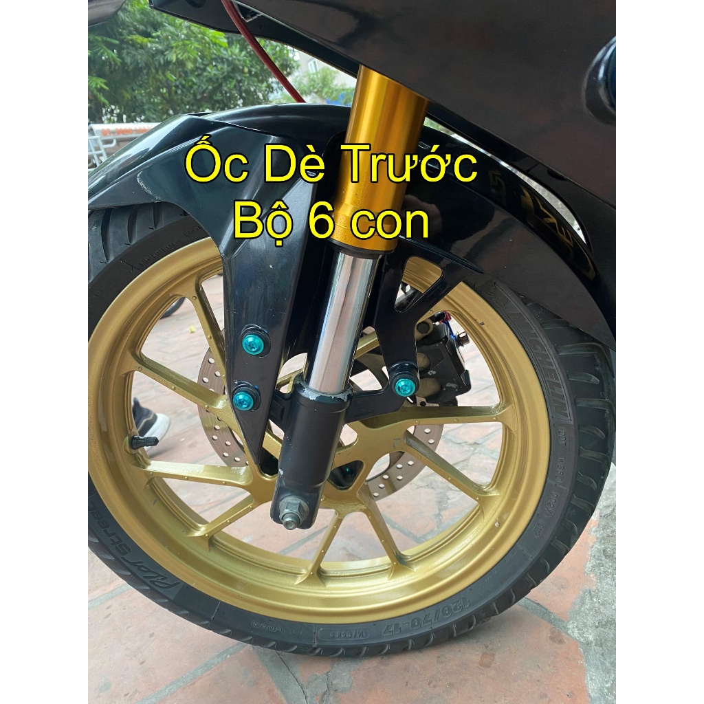 Full Ốc Titan Gr5 Xe YAMAHA R15V3 (R15 V3)