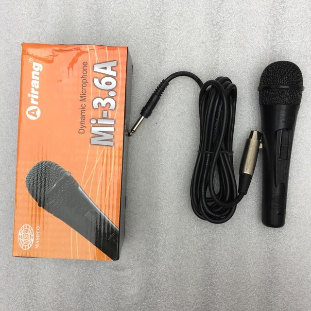 MICRO KARAOKE CÓ DÂY ARIRANG Mi-3.6A