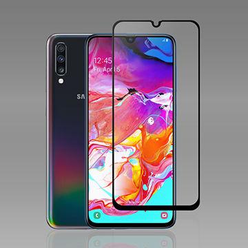 Cường lực full màn cho Samsung Galaxy A70 / A70s (Đen)