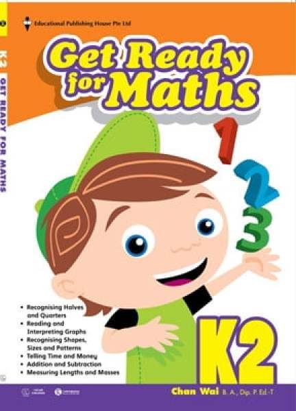 Fahasa - Sách Giáo Khoa Toán Singapore Dành Cho Mẫu Giáo - Get Ready For Maths-k2