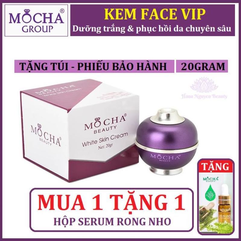 Kem dưỡng da - KEM FACE VIP MOCHA - MUA 1 TẶNG 1 SERUM RONG NHO
