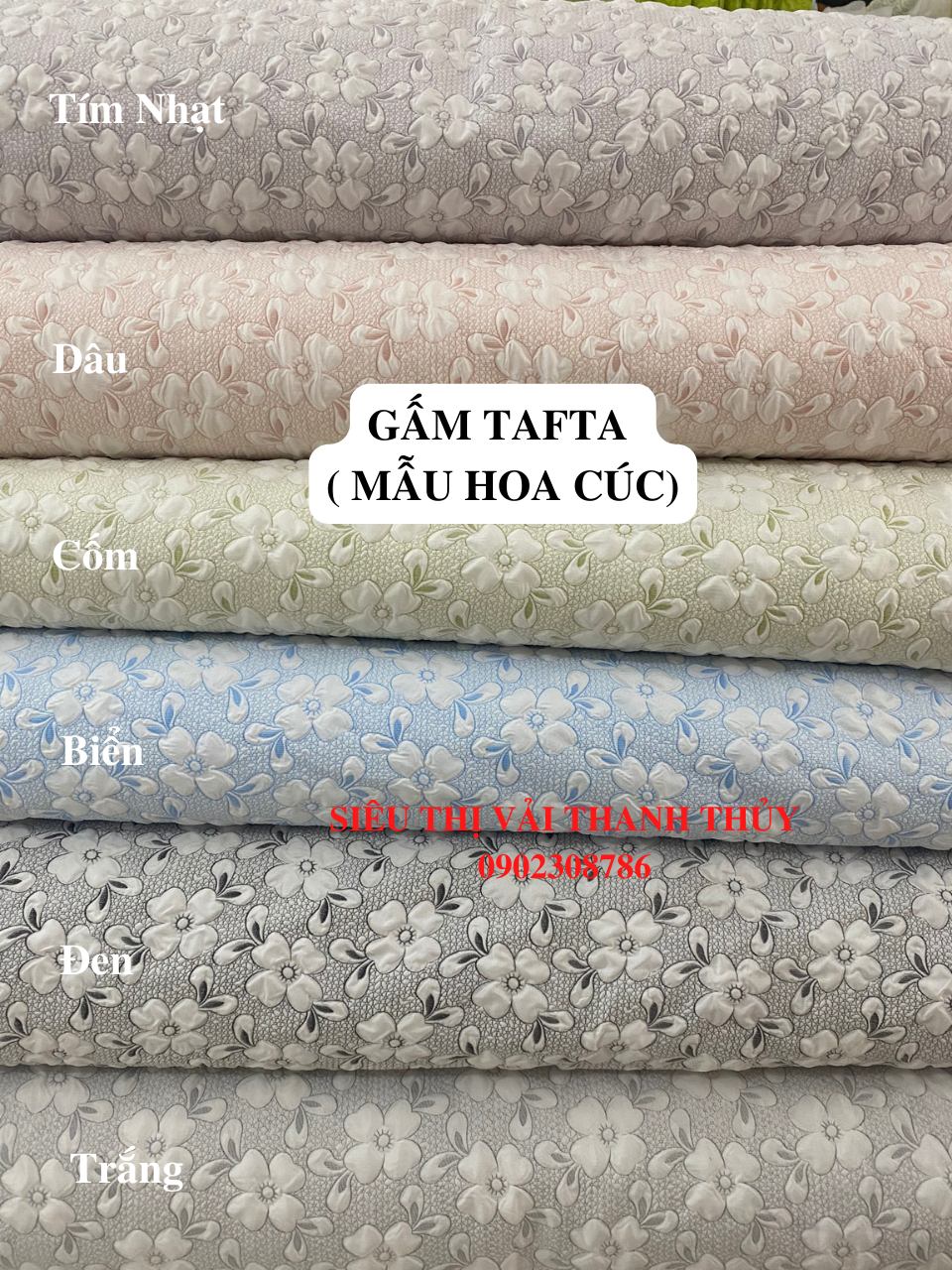 Gấm tafta 2 da