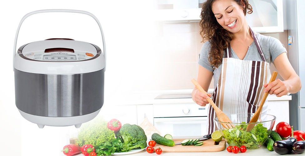Nồi Cơm Điện Tử Lock&Lock EJR351BRW - 1.8L - Hàng chính hãng
