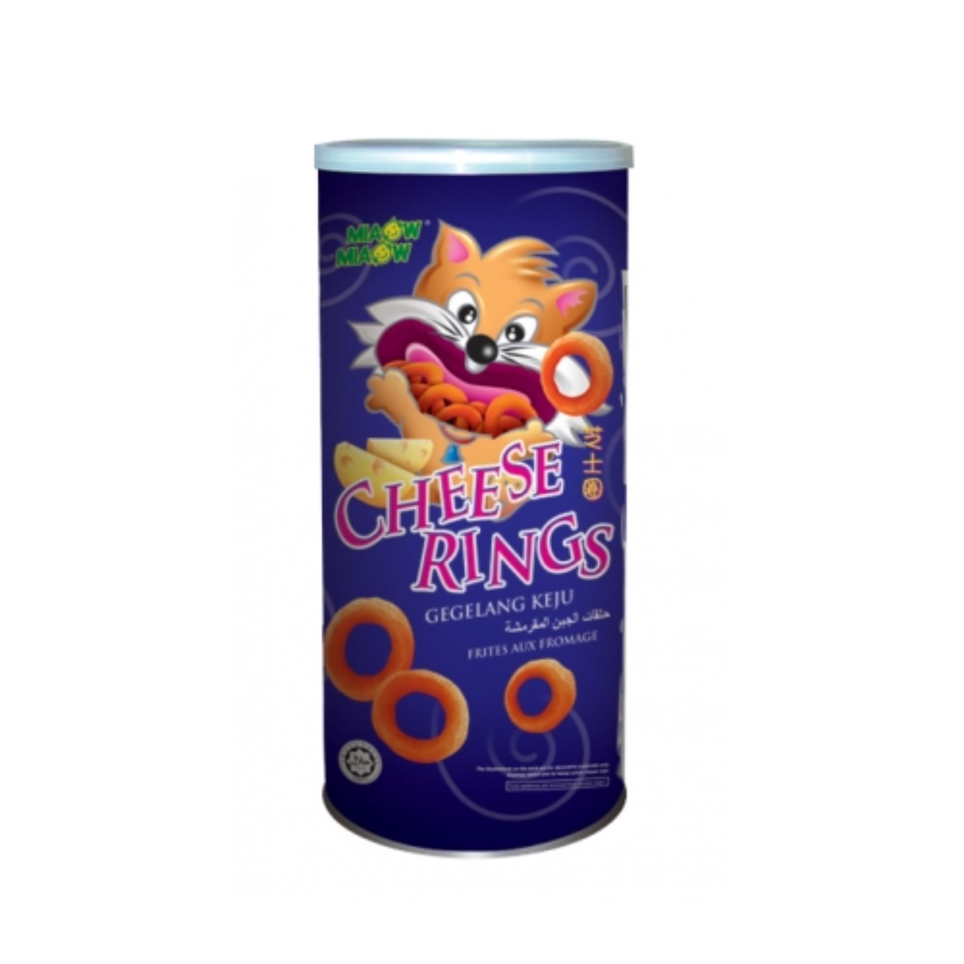 Bánh Snack Miaow Miaow Cheese Ring 100gr