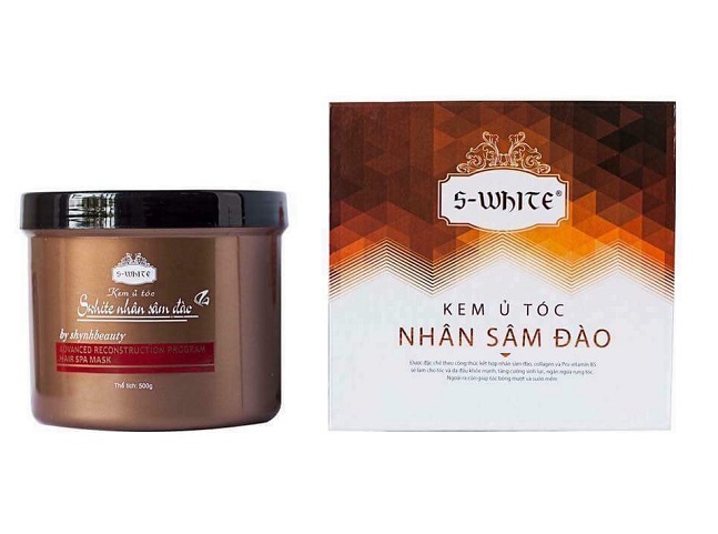[Ủ Tóc] Kem Ủ Tóc Nhân Sâm Đào S-WHITE 500gram
