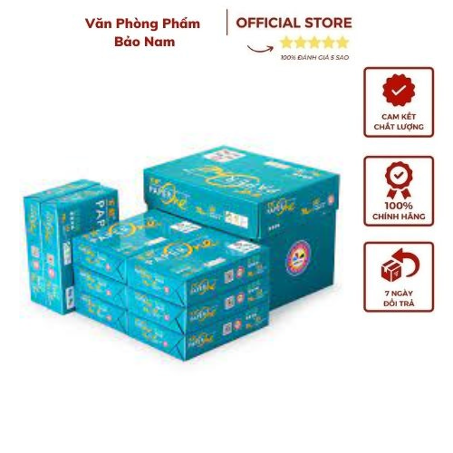 Giấy in khổ a4/a3/a5 paper one đl 70 gsm -sản phẩm giấy in trắng đẹp