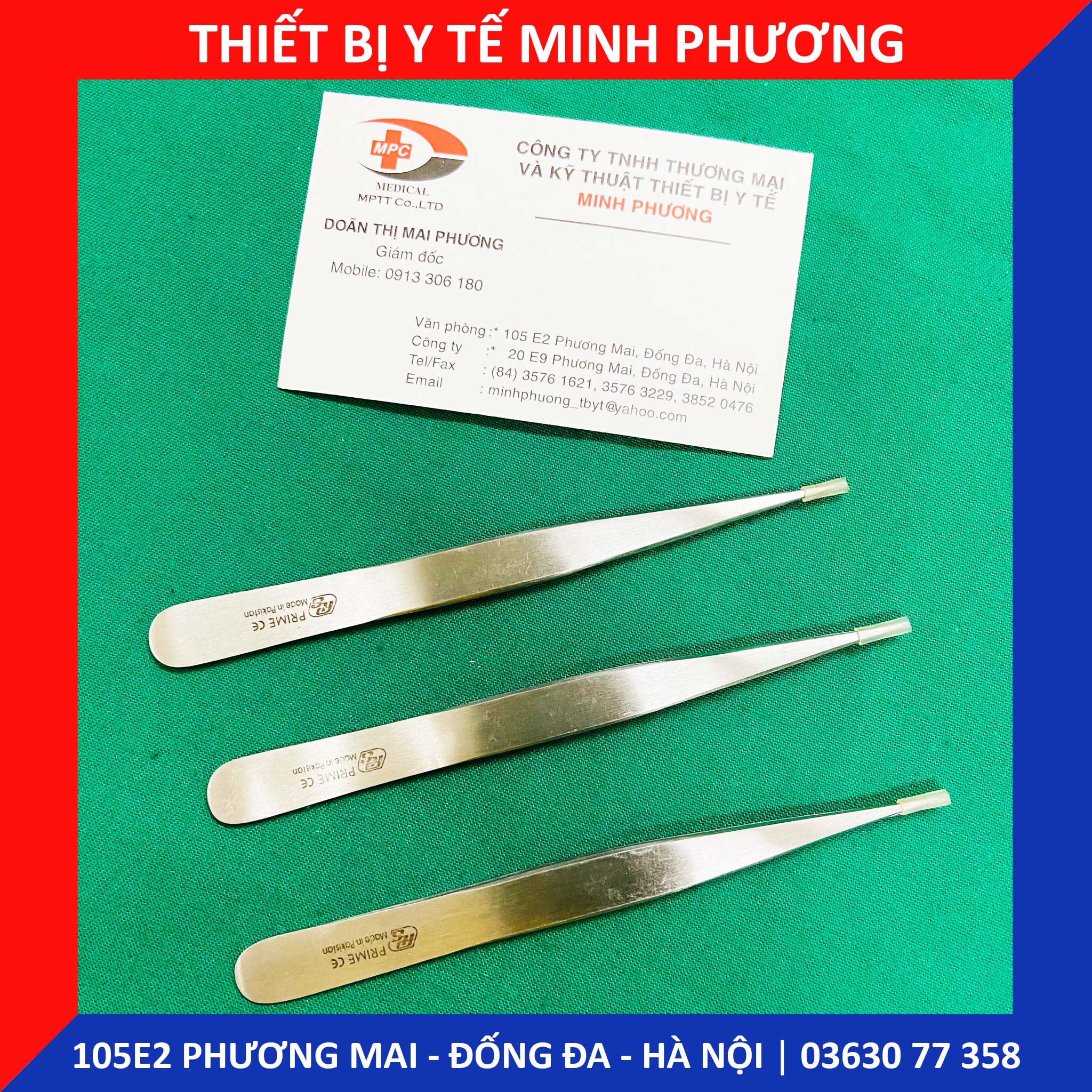 Nhíp thẳng nhọn