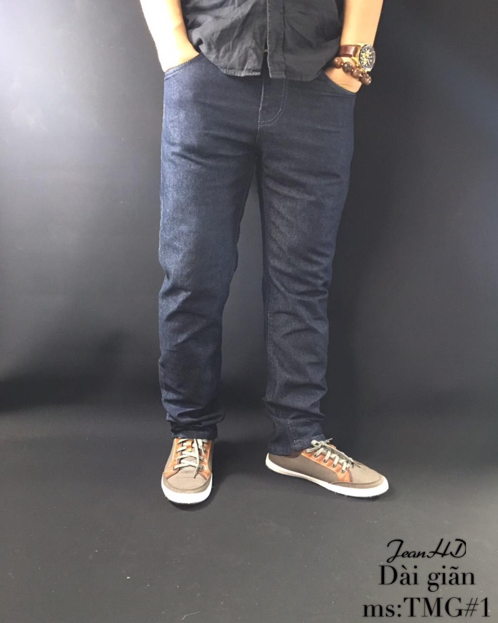 [HCM]QUẦN JEAN GIÃN ỐNG ĐỨNG TMG01