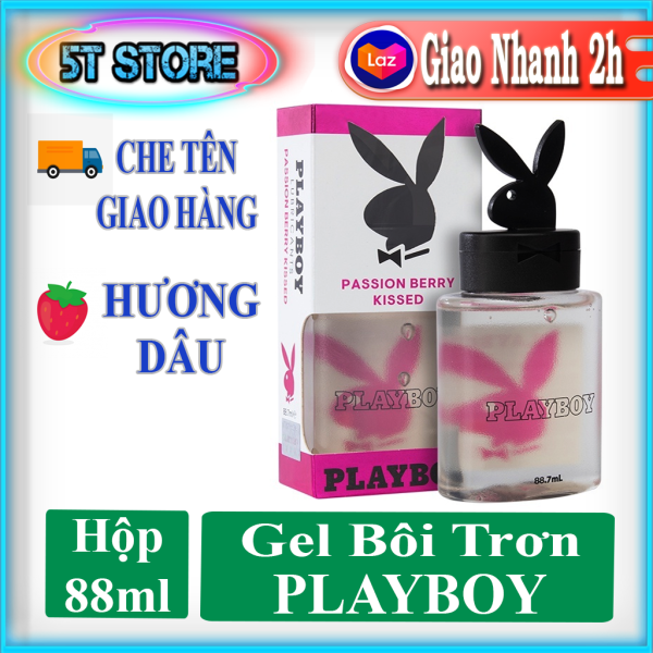 Gel Bôi Trơn PlayBoy - Hương Dâu Thơm Dịu Cảm Xúc - Passion Berry Kissed - Thể tích 88.7ml - 5T STORE