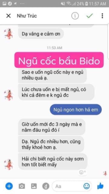 [HCM]Ngũ cốc bầu cao cấp dưỡng thai Bido [chính hãng]