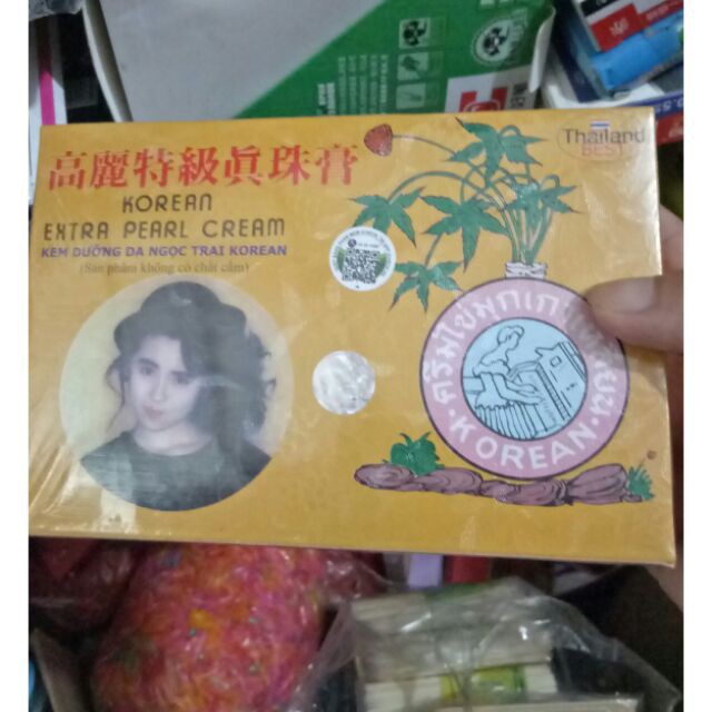 12 HỘP KEM SÂM THÁI LAN SỊN 100%