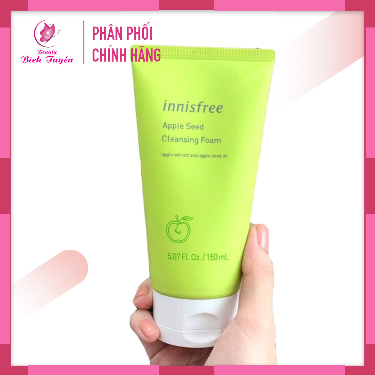 SỮA RỬA MẶT INNISFREE Apple Seed Deep Cleansing Foam