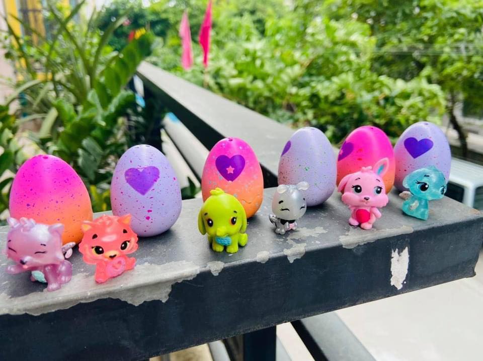 COMBO 10 TRỨNG + THÚ HATCHIMAL DỄ THƯƠNG