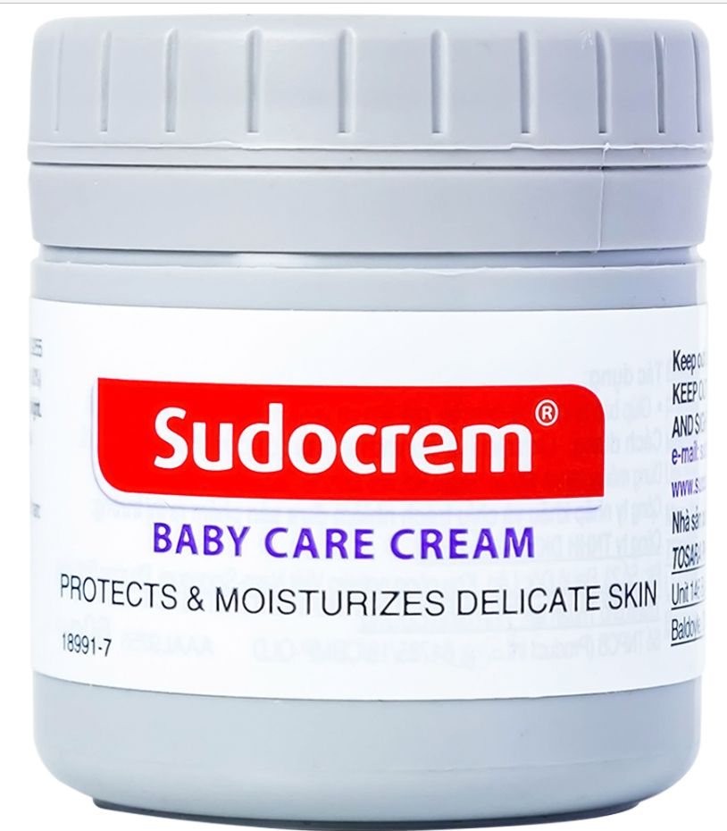 Kem hăm Sudocrem, kem chống hăm cho bé