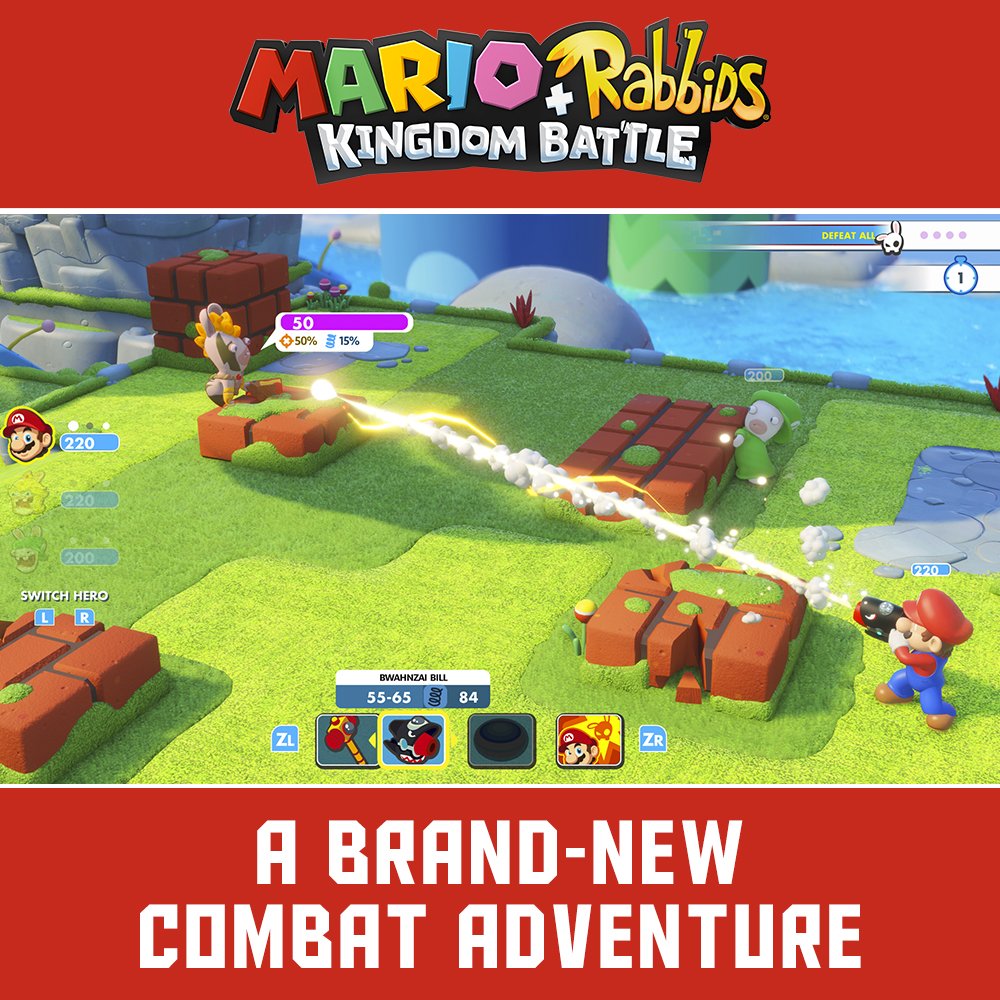 [HCM][US] Trò chơi Mario + Rabbids Kingdom Battle - Nintendo Switch
