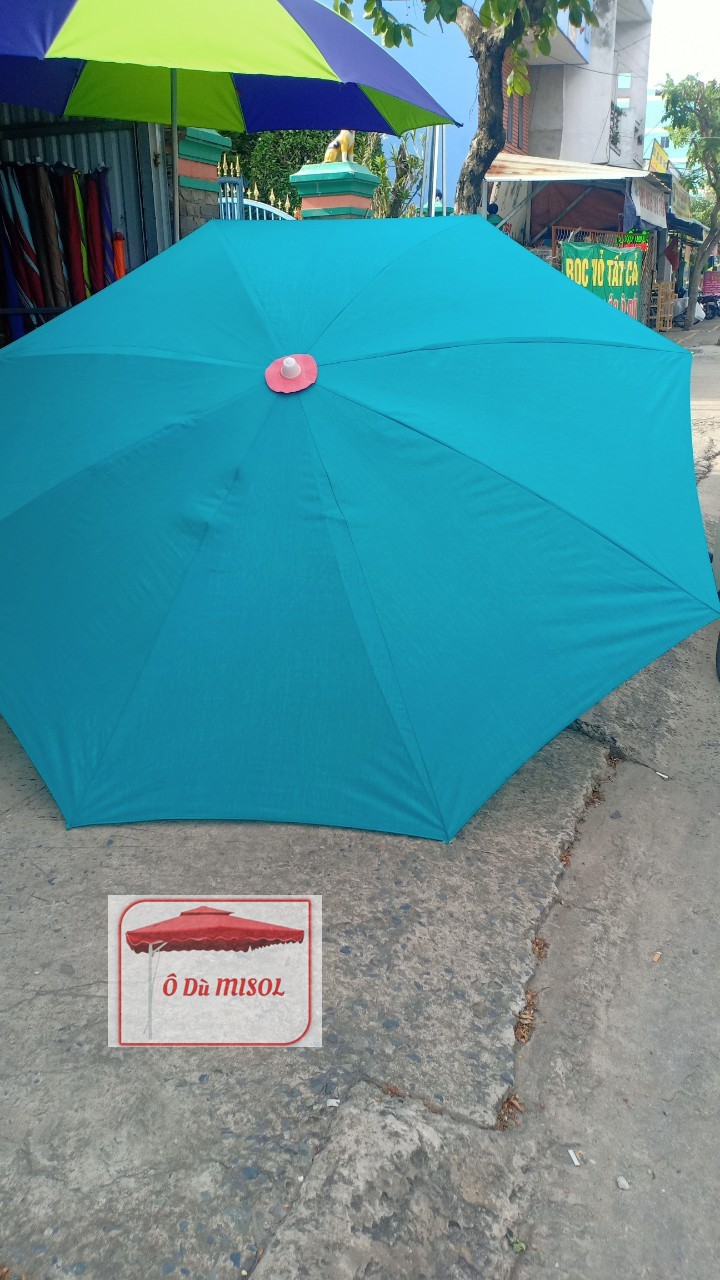 [HCM]Dù che nắng ngoài trời dù che nắng dù chính tâm loại lớn KHÔNG KÈM ĐẾ - Đường kính 2m7 cao 2m5 chất liệu Polyester chống thắm nước bền màu độ bền cao sử dụng lâu dài