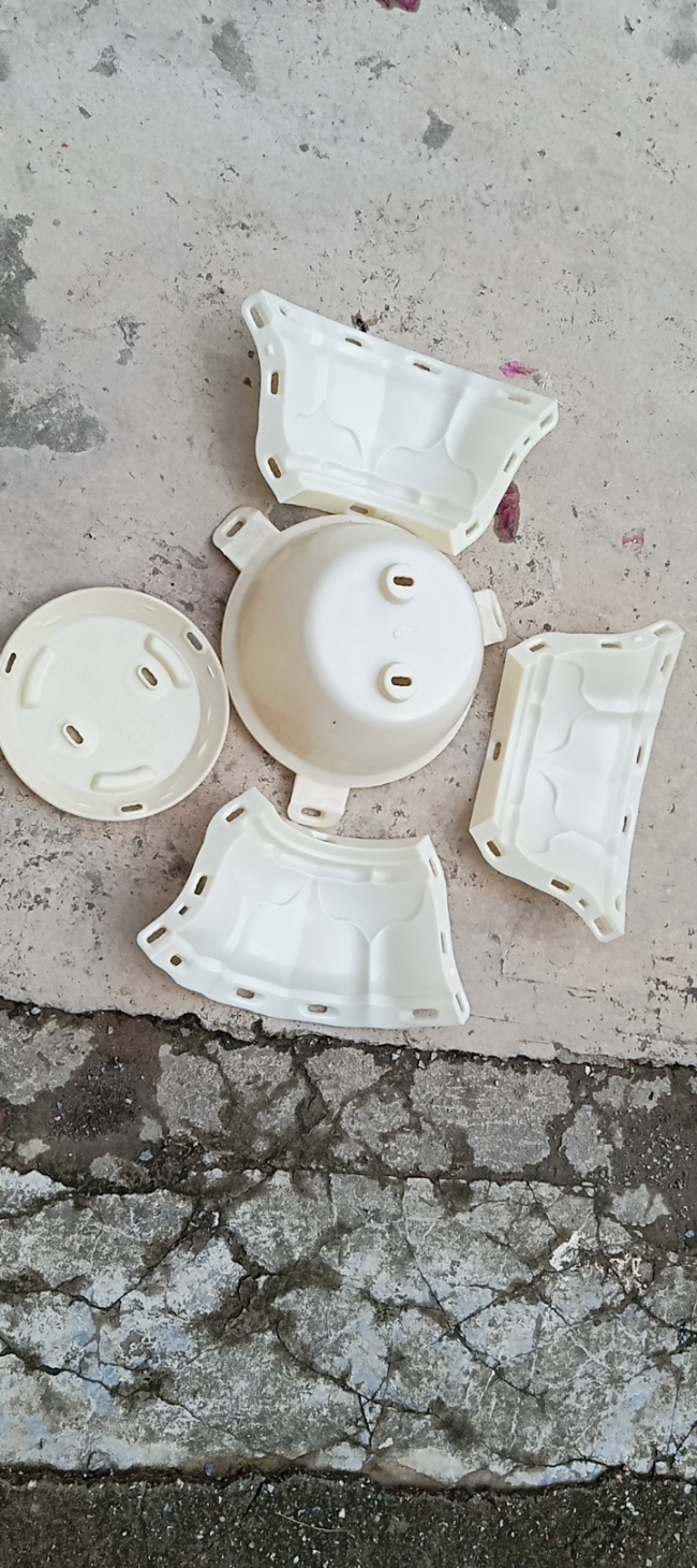 Khuôn đúc chậu tròn rộng 35cm