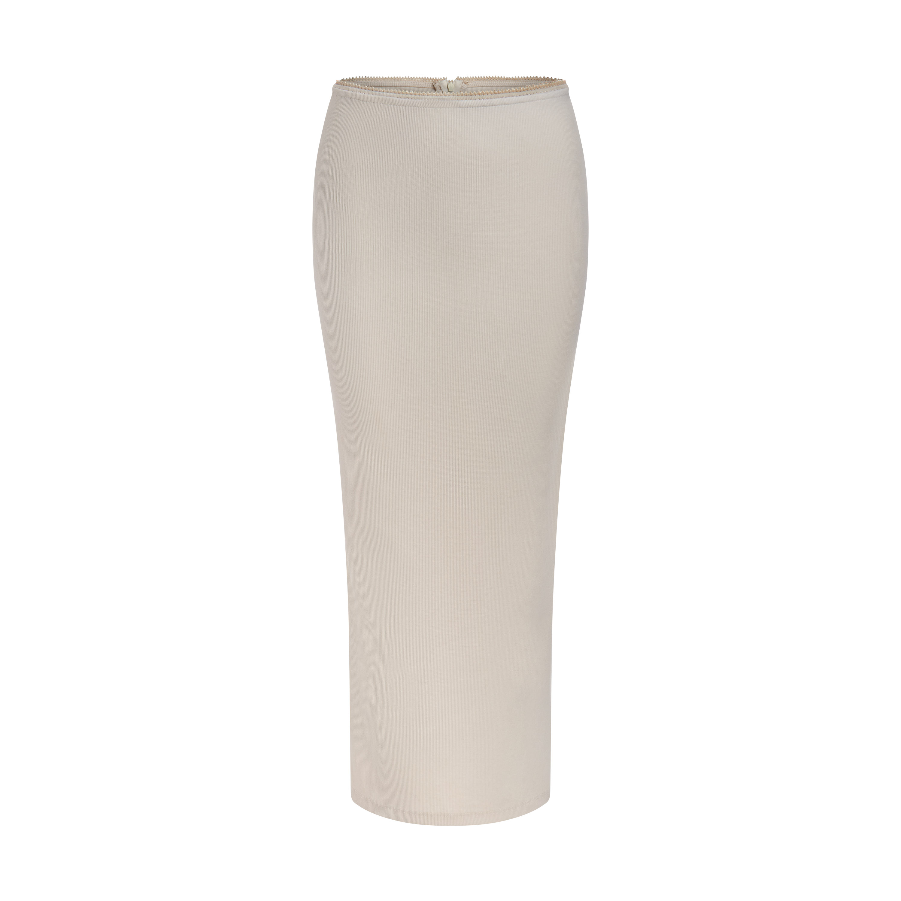 DOTTIE - Chân váy midi viền ren - S0185