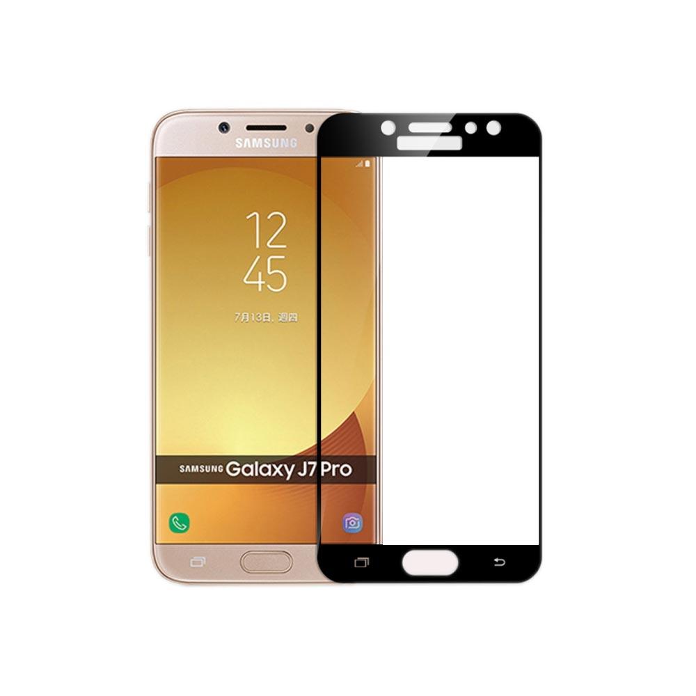 Cường lực full màn Samsung Galaxy J7 Pro (Đen)