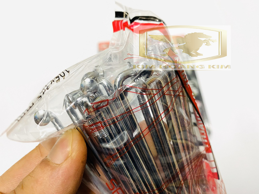 Bộ Căm Osaki mạ Crom gắn xe máy Size 17