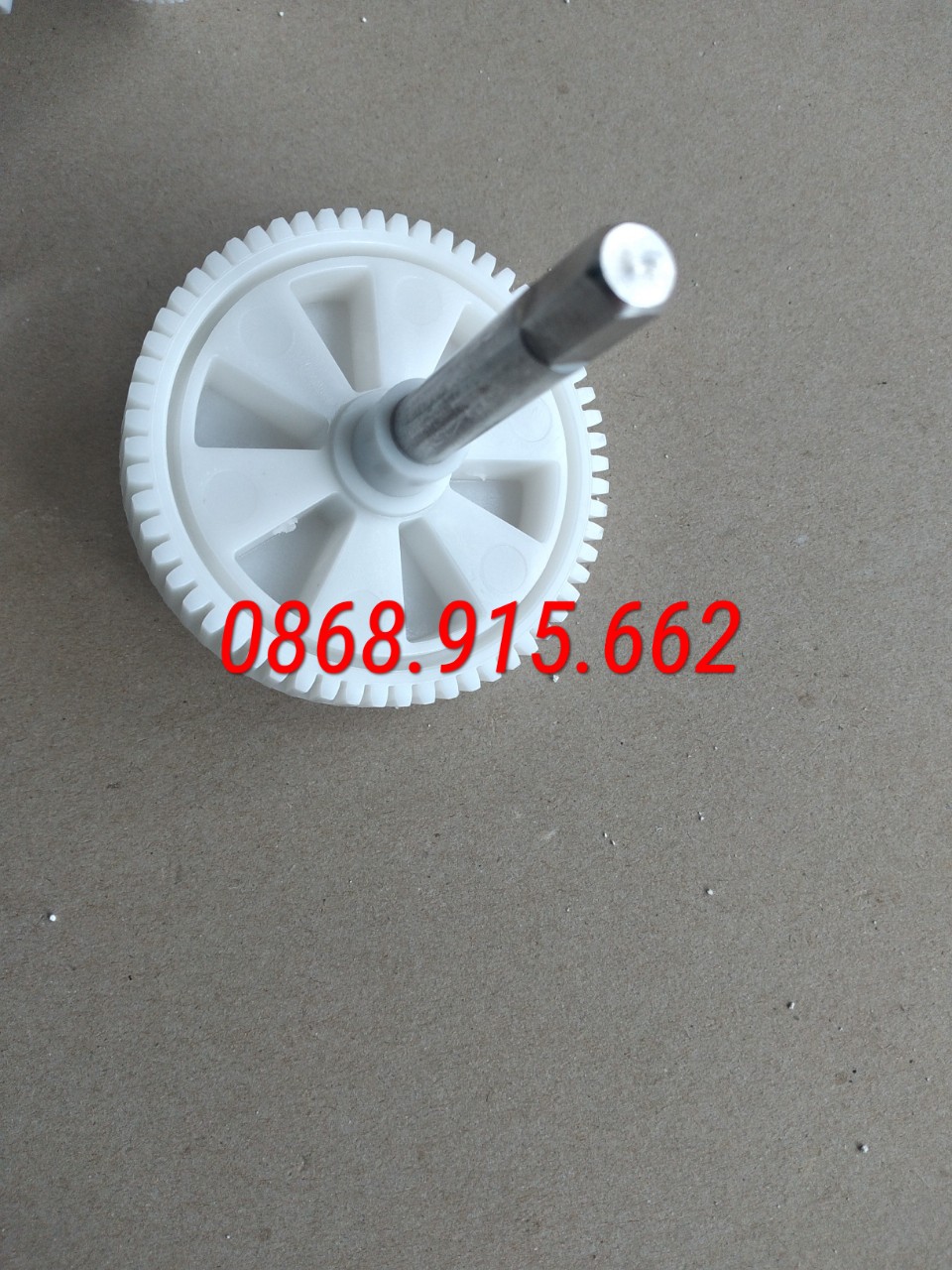Trục bánh răng máy ép chậm Mishio MK61- phụ kiện máy ép chậm