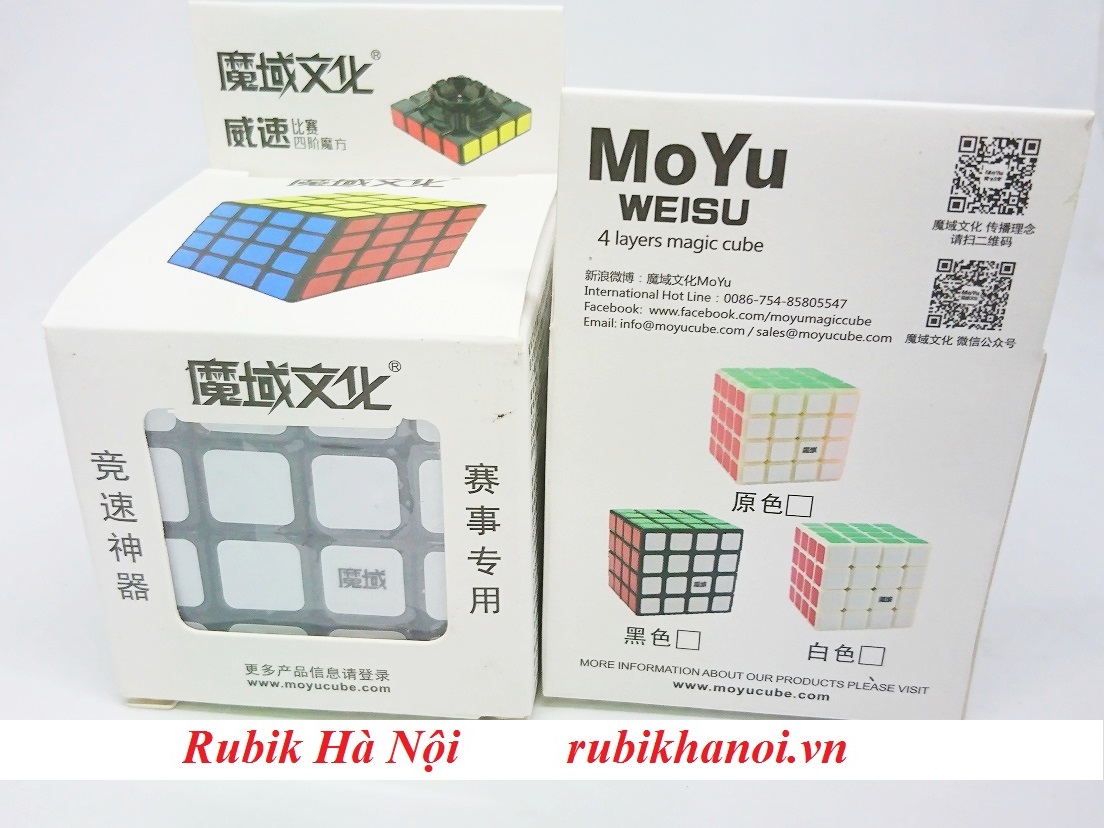 Rubik 4x4 Moyu Weisu Đen