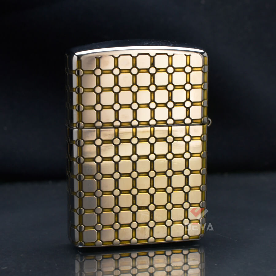 Zippo Armor Khắc Ô Vuông Nhỏ Số Giới Hạn ZN264